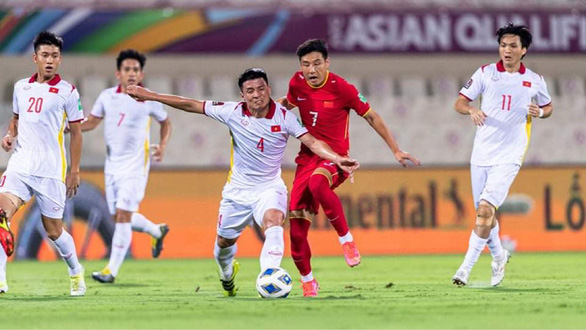 Tuyển Việt Nam thua Trung Quốc 2-3 ở v&amp;ograve;ng loại World Cup 2022