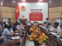 Thanh Hóa: Họp báo thường kỳ quý III năm 2021