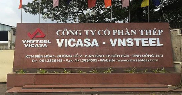 Sau 9 th&amp;aacute;ng, l&amp;atilde;i r&amp;ograve;ng của Th&amp;eacute;p Vicasa - Vnsteel đ&amp;atilde; gấp 2,6 lần kế hoạch cả năm 2021