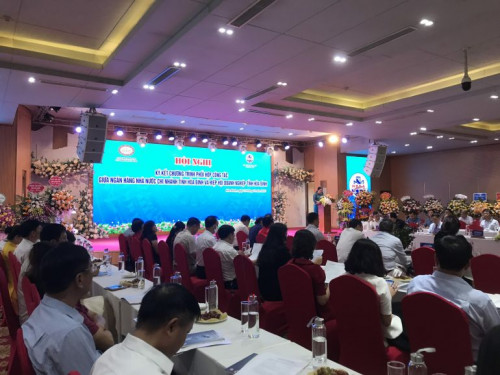 Ký kết Chương trình phối hợp công tác giữa Ngân hàng Nhà nước tỉnh Hòa Bình và Hiệp hội Doanh nghiệp tỉnh