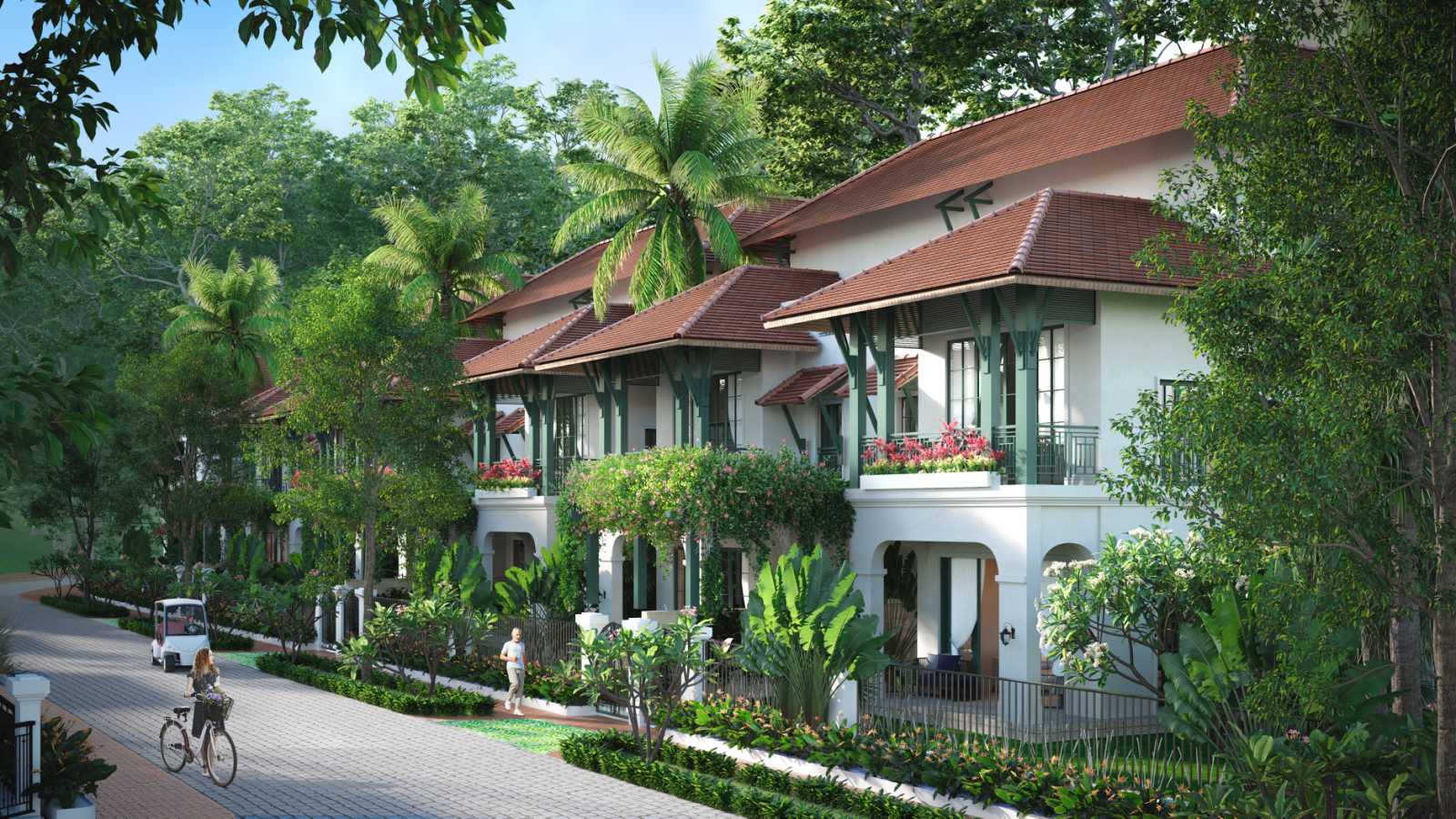 Các căn bi&amp;ecirc;̣t thự đường Park 9, Park 11 kh&amp;ocirc;ng ngừng được đặt ch&amp;ocirc;̃. (Ảnh ph&amp;ocirc;́i cảnh minh họa)