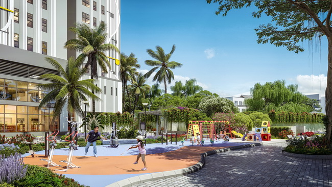 Kh&amp;ocirc;ng gian sống tại dự &amp;aacute;n BerRiver Jardin