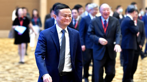 Jack Ma, người s&amp;aacute;ng lập Tập đo&amp;agrave;n Alibaba, tham dự lễ khai mạc Hội nghị thượng đỉnh doanh nh&amp;acirc;n trẻ to&amp;agrave;n Trung Quốc lần thứ 3 v&amp;agrave;o ng&amp;agrave;y 25 th&amp;aacute;ng 9 năm 2020 tại Ph&amp;uacute;c Ch&amp;acirc;u, tỉnh Ph&amp;uacute;c Kiến, Trung Quốc