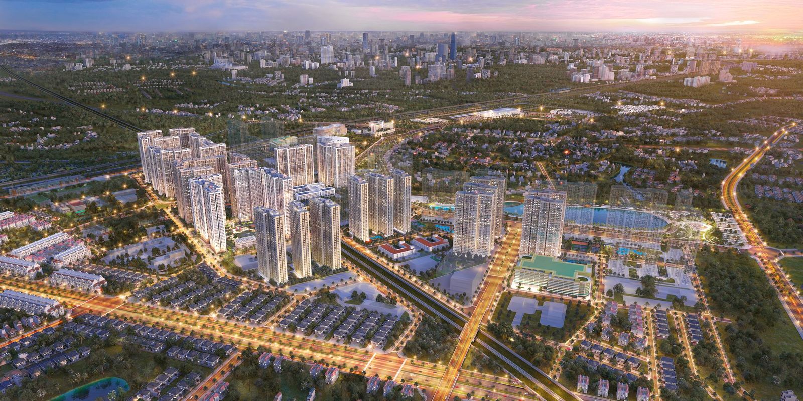 Nằm ở vị tr&amp;iacute; v&amp;agrave;ng &amp;ndash; nơi giao thoa 3 tuyến metro mang lại khả năng kết nối kh&amp;ocirc;ng giới hạn cho cư d&amp;acirc;n The Sakura.