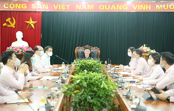 Điểm cầu trực tuyến tại VBSP