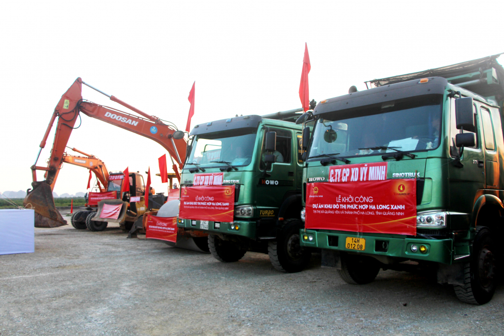 Ngay sau lễ khởi c&amp;ocirc;ng, chủ đầu tư v&amp;agrave; c&amp;aacute;c nh&amp;agrave; thầu triển khai ngay c&amp;aacute;c hạng mục x&amp;acirc;y dựng c&amp;ocirc;ng tr&amp;igrave;nh.