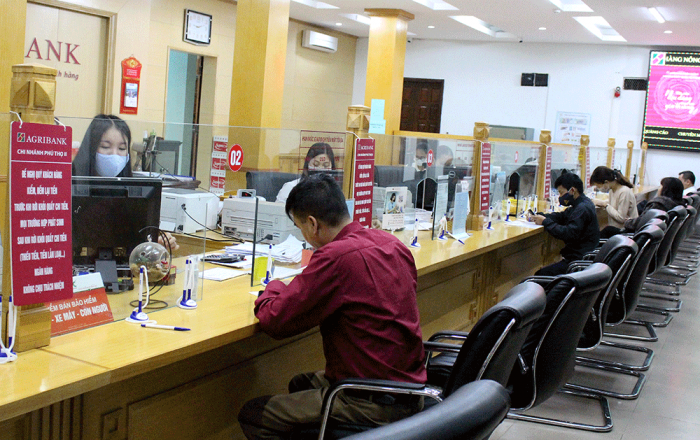 C&amp;aacute;c c&amp;aacute; nh&amp;acirc;n, doanh nghiệp đến giao dịch tại Ng&amp;acirc;n h&amp;agrave;ng Agribank Chi nh&amp;aacute;nh Ph&amp;uacute; Thọ II