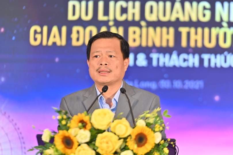 &amp;Ocirc;ng Nguyễn Qu&amp;yacute; Phương - Vụ trưởng Vụ Lữ h&amp;agrave;nh Tổng cục Du lịch Việt Nam tại hội nghị