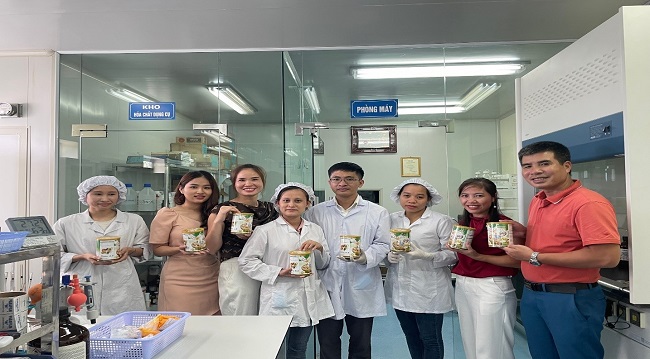 Team nghin cứu sữa hạt QA GOLD