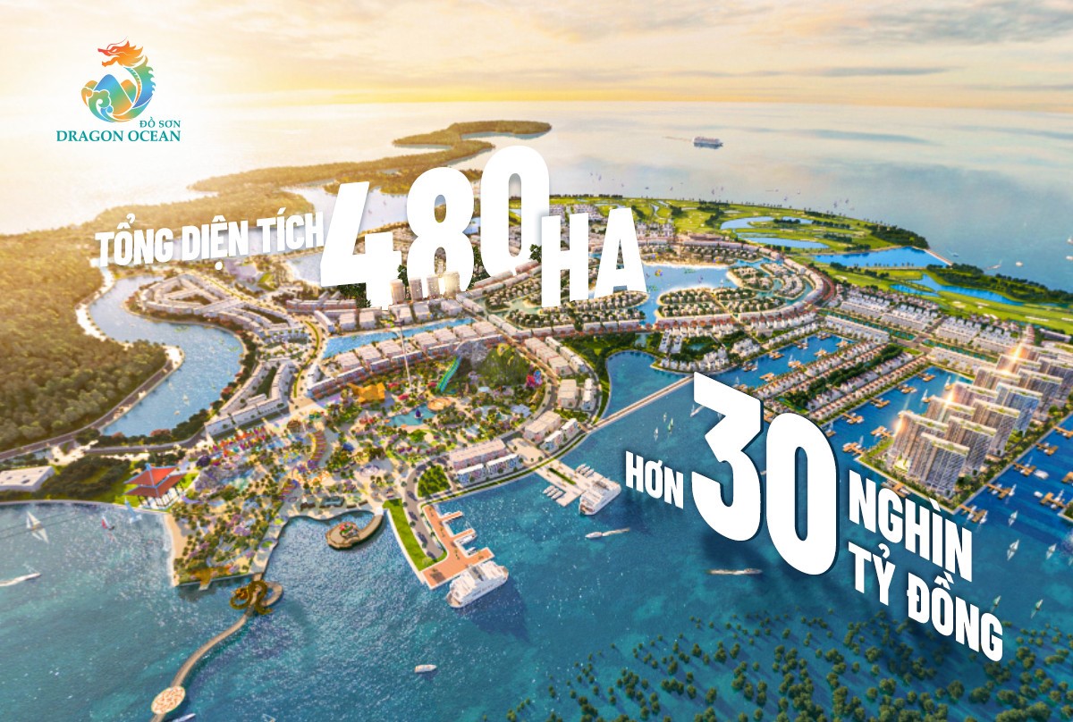 Khu du lịch quốc tế Đồi Rồng &amp;ndash; Dragon Ocean Đồ Sơn được đầu tư x&amp;acirc;y dựng ho&amp;agrave;n to&amp;agrave;n tr&amp;ecirc;n biển.
