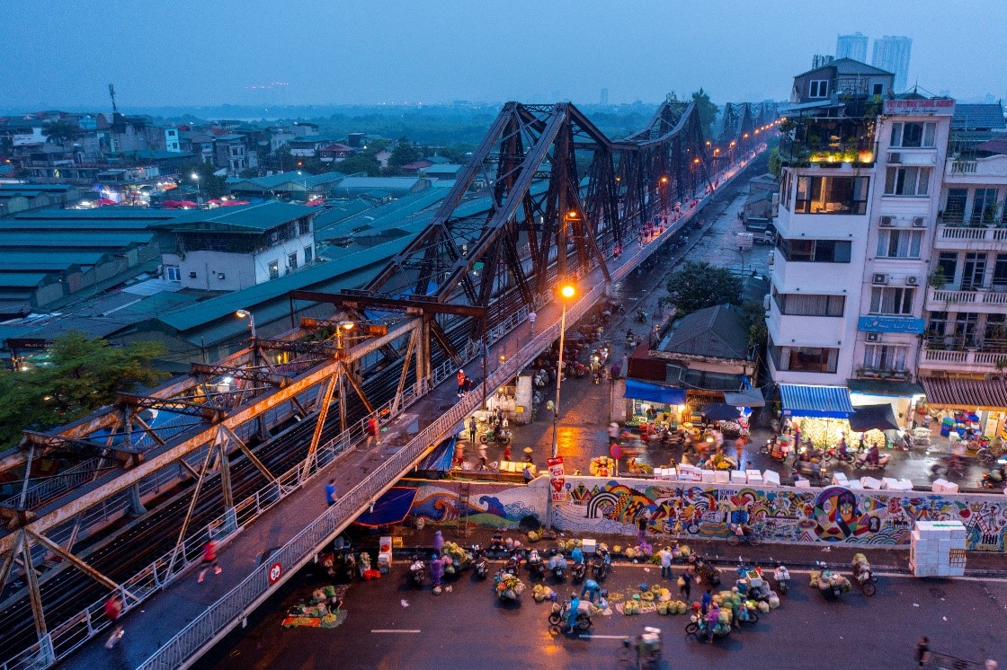 Một trong những khu vực thuộc đường chạy Hà Nội Marathon Techcombank. Một trong những khu vực thuộc đường chạy Hà Nội Marathon Techcombank.