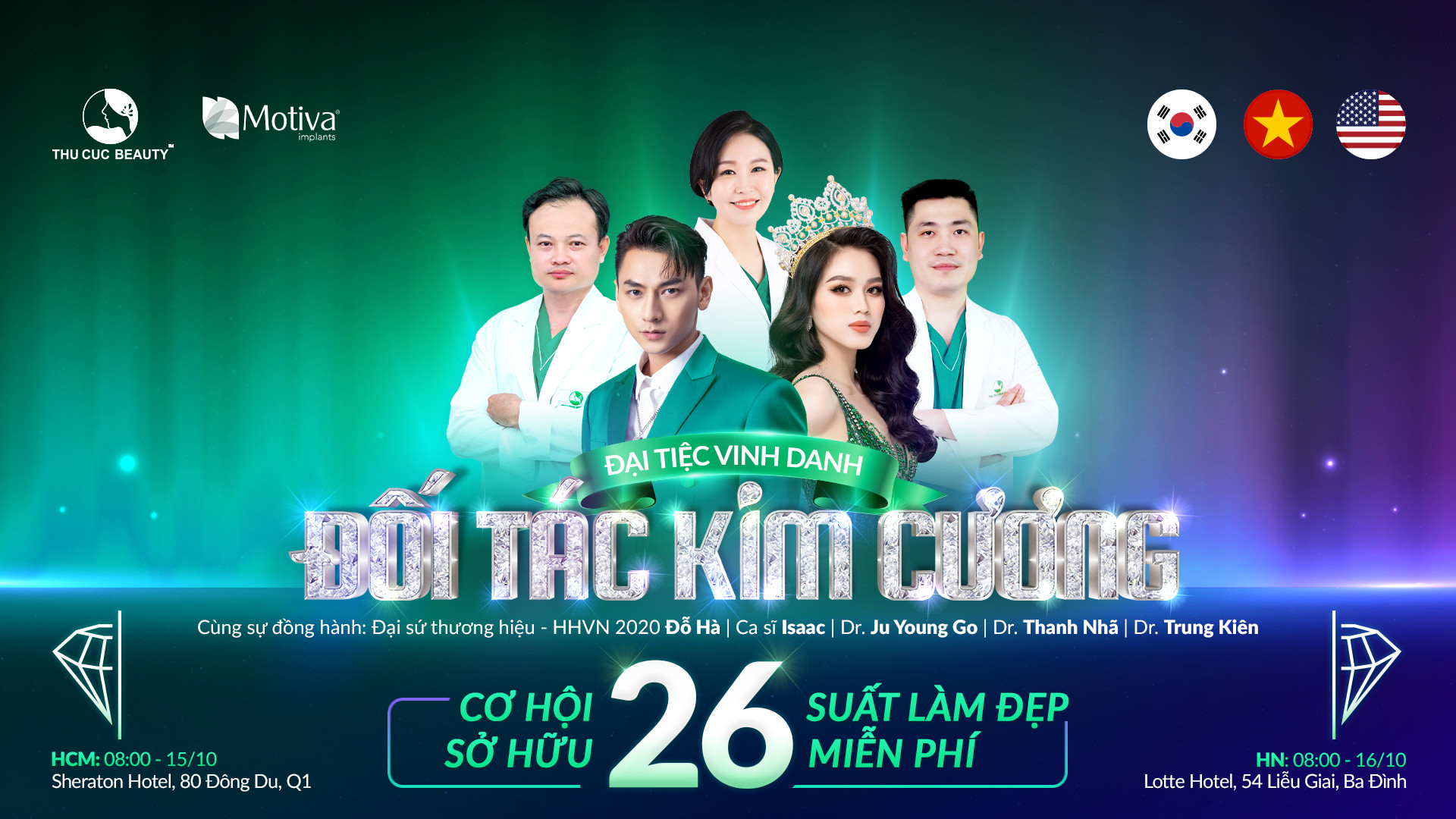 Kh&amp;aacute;ch h&amp;agrave;ng c&amp;oacute; cơ hội sở hữu một trong 26 suất l&amp;agrave;m đẹp miễn ph&amp;iacute;