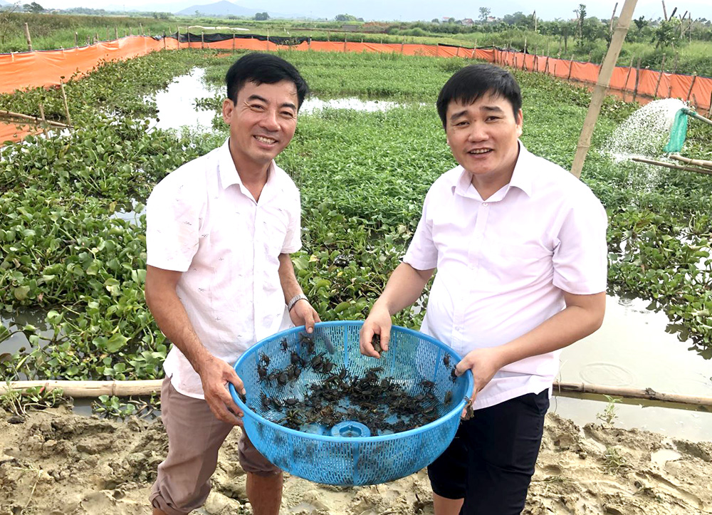 M&amp;ocirc; h&amp;igrave;nh nu&amp;ocirc;i cua đồng tại hộ &amp;ocirc;ng Đỗ Mạnh Thắng ở khu Trung Gi&amp;agrave;u, x&amp;atilde; B&amp;igrave;nh Ph&amp;uacute;, huyện Ph&amp;ugrave; Ninh