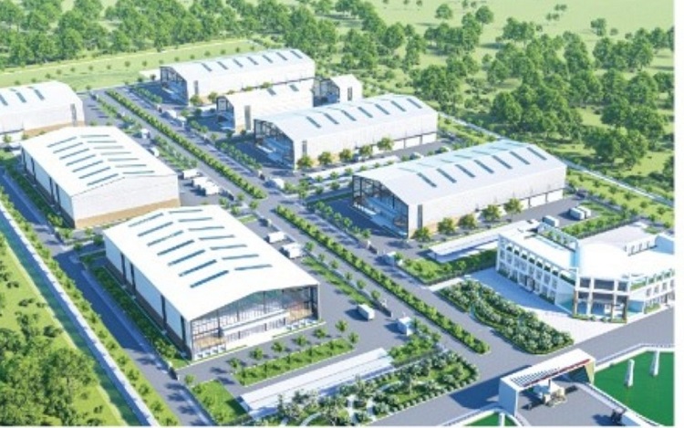 Khu c&amp;ocirc;ng nghiệp c&amp;ocirc;ng nghệ cao TV.Pharm tại Tr&amp;agrave; Vinh (phối cảnh)