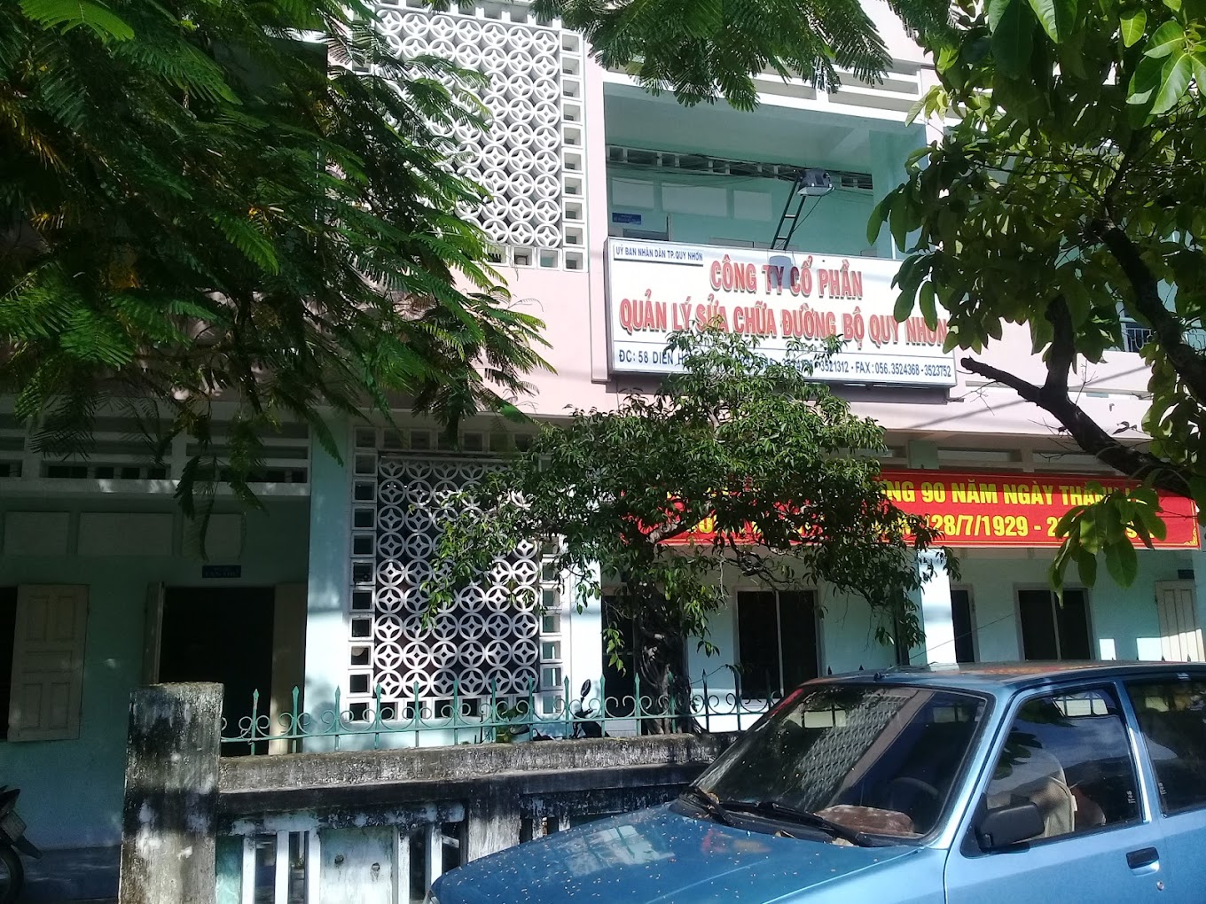 C&amp;ocirc;ng ty CP QLSC đường bộ Quy Nhơn
