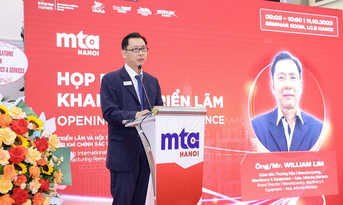 &amp;ocirc;ng William Lim - Gi&amp;aacute;m đốc thương hiệu C&amp;ocirc;ng ty Informa Markets Việt Nam