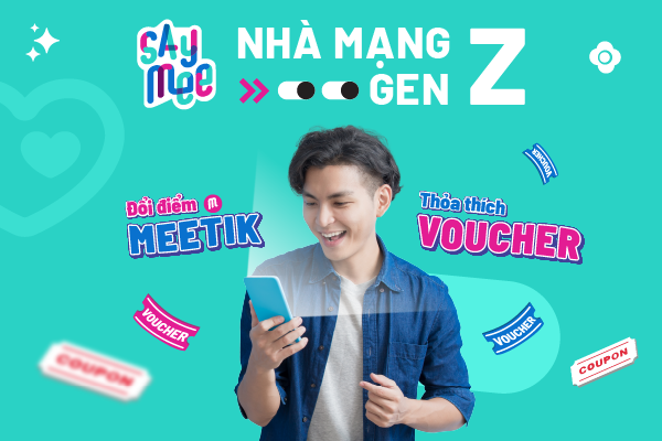 Chơi game tr&amp;ecirc;n ứng dụng Saymee để t&amp;iacute;ch điểm đổi voucher