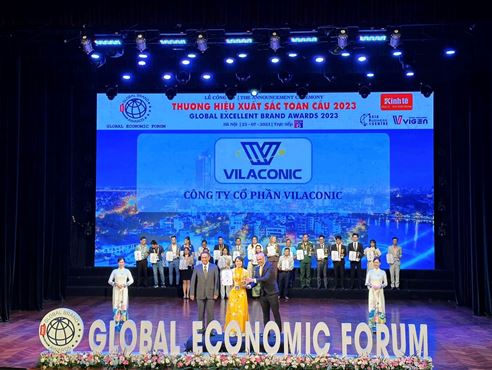 Vilaconic vinh dự đ&amp;oacute;n nhận danh hiệu &amp;ldquo;Doanh nghiệp xuất sắc to&amp;agrave;n cầu năm 2023&amp;rdquo;.