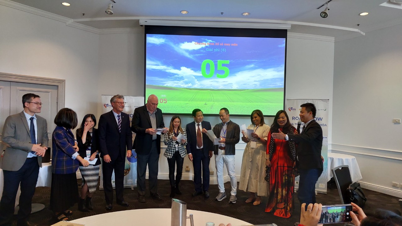 Đo&amp;agrave;n c&amp;ocirc;ng t&amp;aacute;c tỉnh Kh&amp;aacute;nh H&amp;ograve;a c&amp;ugrave;ng c&amp;aacute;c doanh nghiệp Australia tại chương tr&amp;igrave;nh.