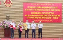 Nghệ An vươn lên đứng vị trí thứ 6 của cả nước về thu hút FDI