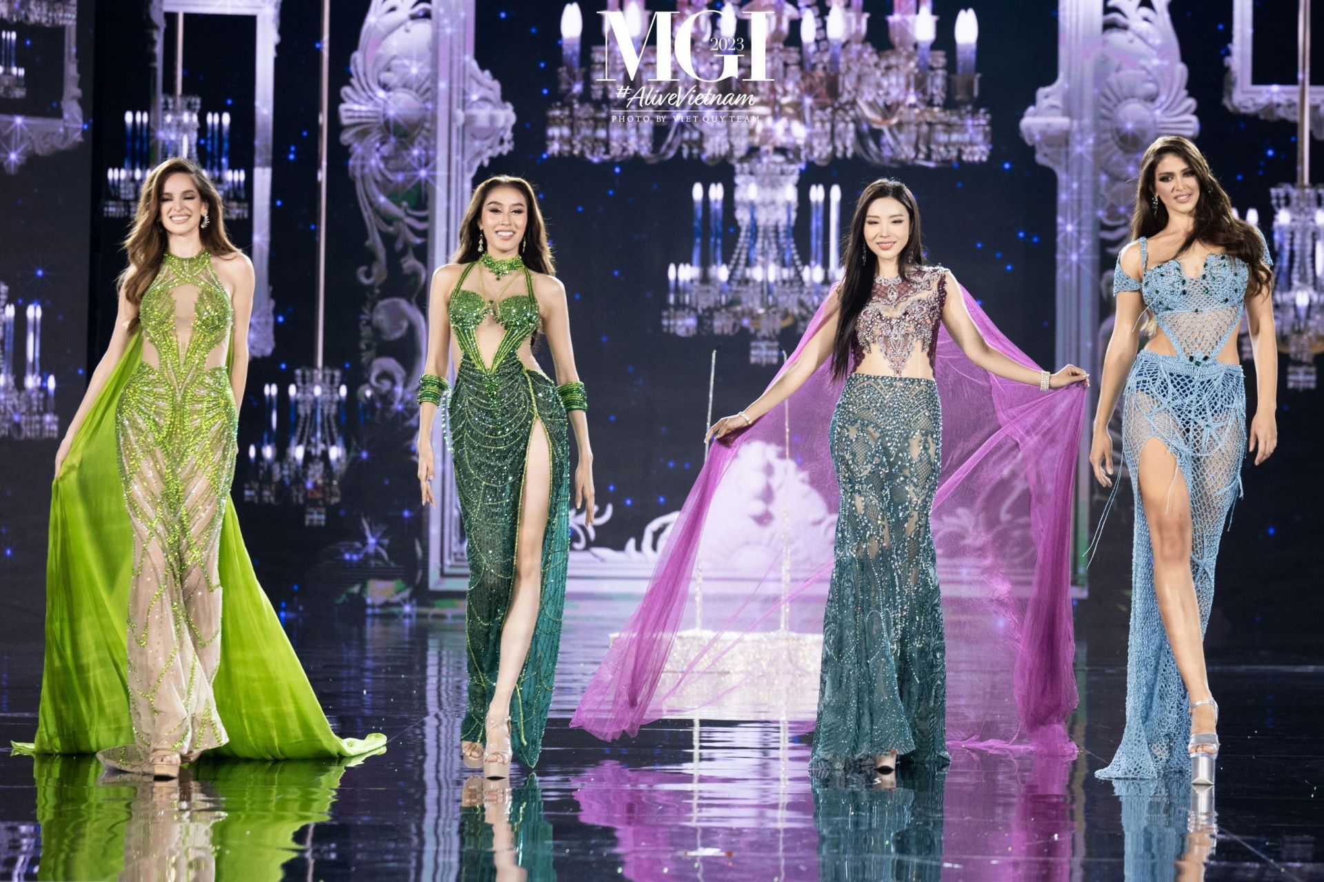 h&amp;iacute; sinh Miss Grand International 2023 tự tin thể hiện phong c&amp;aacute;ch tr&amp;igrave;nh diễn