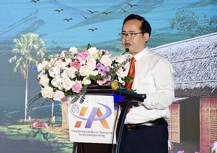 Ph&amp;aacute;t biểu tại Lễ khai mạc Chương tr&amp;igrave;nh &amp;ldquo;Li&amp;ecirc;n kết, x&amp;uacute;c tiến đầu tư, thương mại, du lịch H&amp;agrave; Nội &amp;ndash; Nghệ An 2023&amp;rdquo;, &amp;ocirc;ng Nguyễn Hữu Minh - Gi&amp;aacute;m đốc Trung t&amp;acirc;m X&amp;uacute;c tiến Đầu tư, Thương mại v&amp;agrave; Du lịch tỉnh Nghệ An b&amp;agrave;y tỏ mong muốn Chương tr&amp;igrave;nh sẽ trở th&amp;agrave;nh sự kiện x&amp;uacute;c tiến đầu tư, thương mại, du lịch thường ni&amp;ecirc;n v&amp;agrave; uy t&amp;iacute;n, được đ&amp;ocirc;ng đảo c&amp;aacute;c nh&amp;agrave; đầu tư, doanh nghiệp đ&amp;oacute;n nhận.