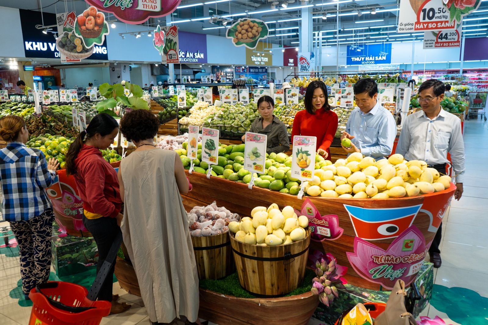 Xo&amp;agrave;i Đồng Th&amp;aacute;p c&amp;oacute; mặt tại Thị trường TP.HCM từ năm 2019 (Ảnh tại Big C An Lạc)