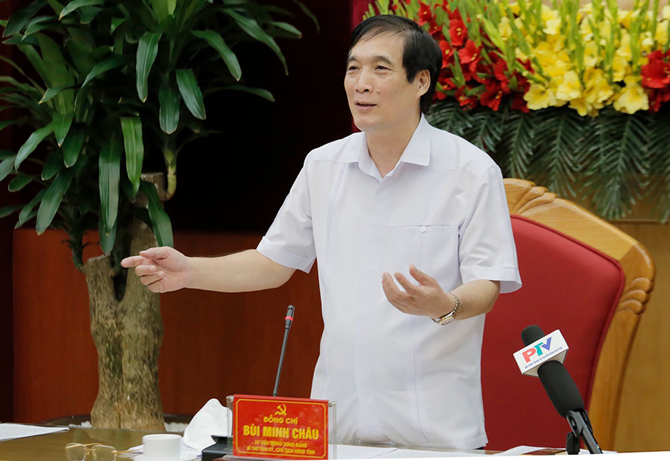 B&amp;iacute; thư Tỉnh ủy Ph&amp;uacute; Thọ ph&amp;aacute;t biểu chỉ đạo tại hội nghị