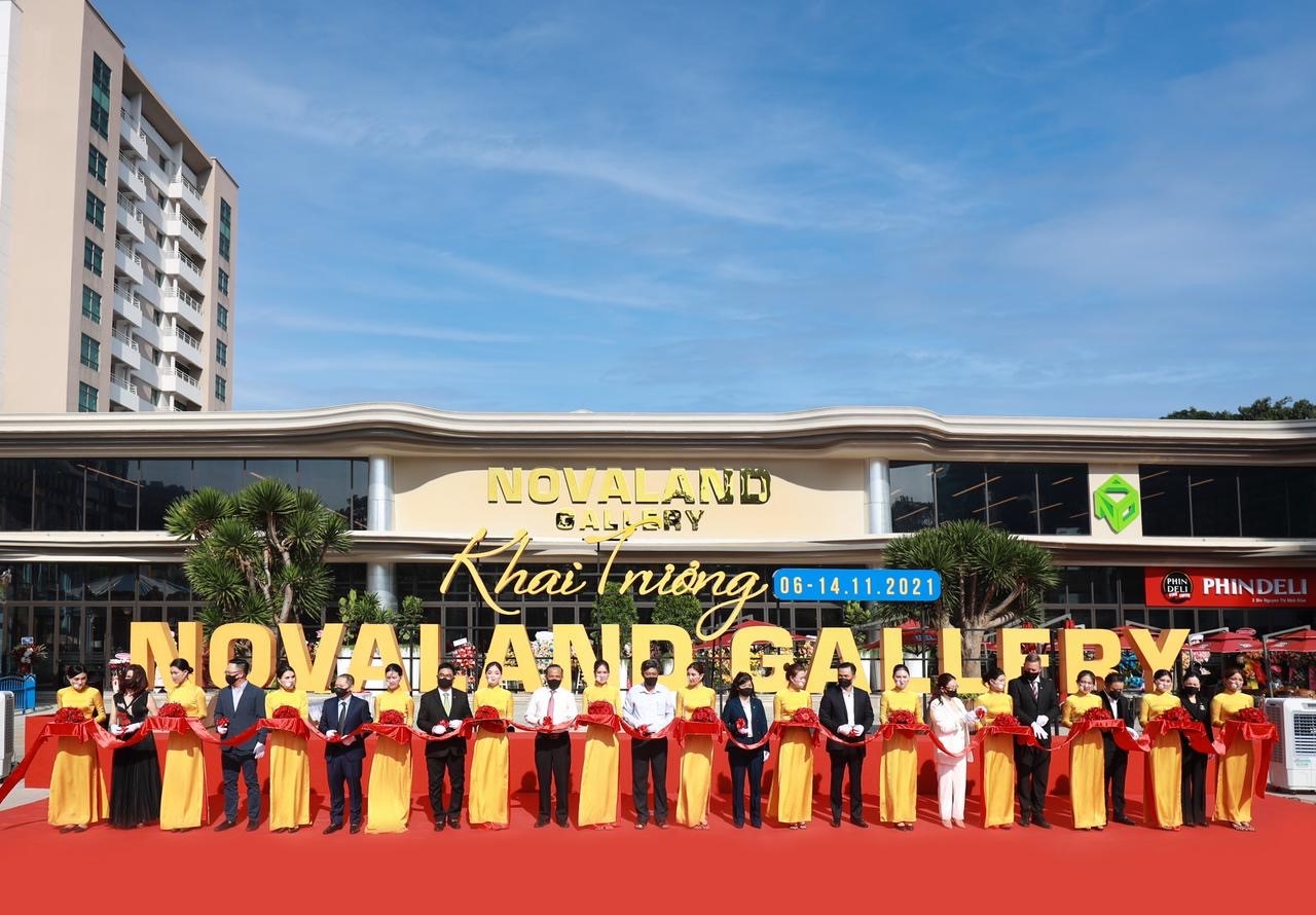 Lễ khai trương Novaland Gallery.