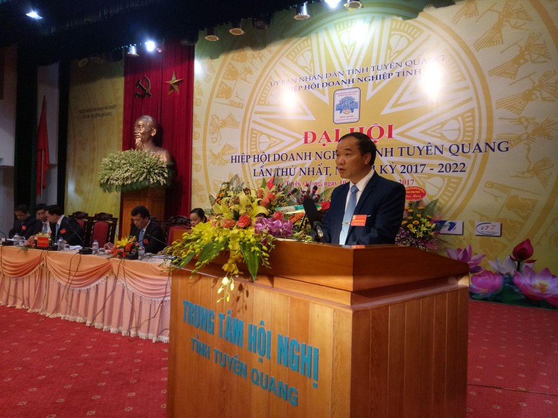 &amp;ocirc;ng Nguyễn Hữu Thập &amp;ndash; Chủ tịch Hiệp hội doanh nghiệp tỉnh Tuy&amp;ecirc;n Quang