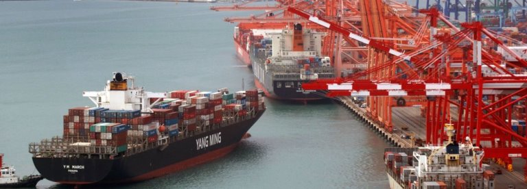 Cảng xuất nhập khẩu ở H&amp;agrave;n Quốc