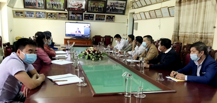 C&amp;aacute;c đại biểu tham dự lớp bồi dưỡng đại biểu HĐND cấp huyện tại điểm cầu huyện T&amp;acirc;n Sơn