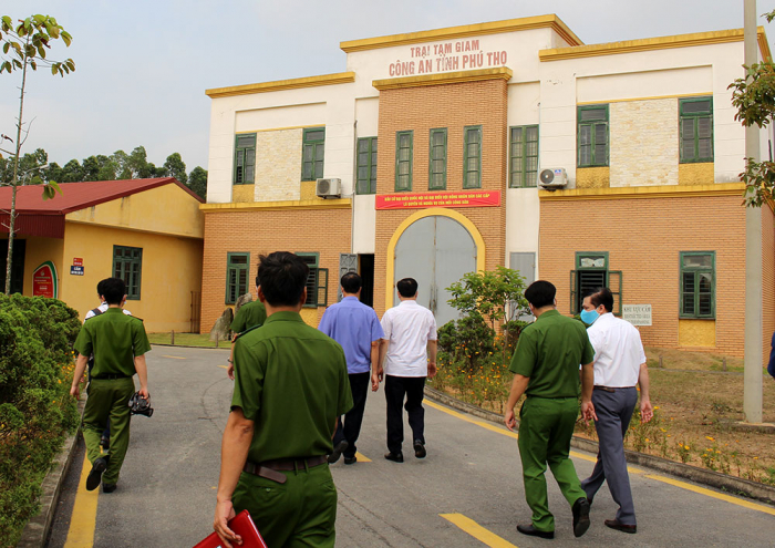 Trại tạm giam của c&amp;ocirc;ng an tỉnh Ph&amp;uacute; Thọ