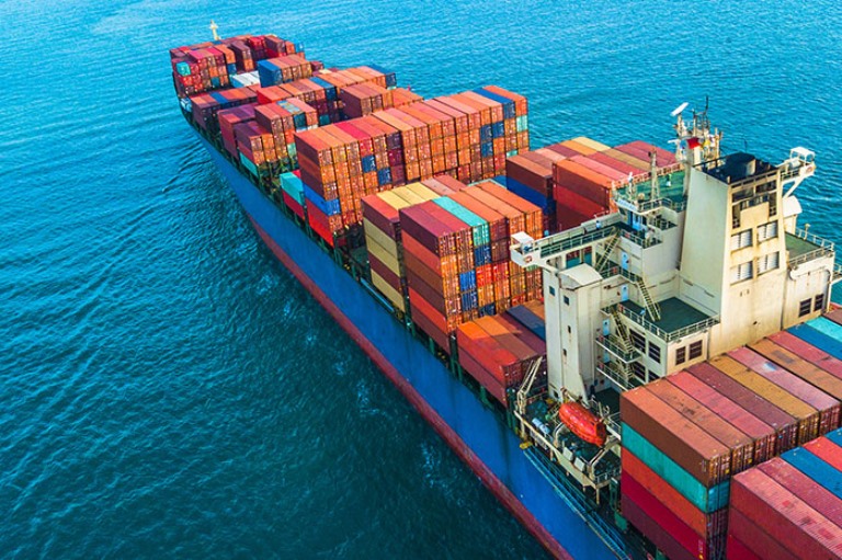 T&amp;agrave;u C&amp;ocirc;ng Ten Nơ chở h&amp;agrave;ng đến EU