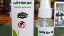 Đồng Nai: Đình chỉ lưu hành và thu hồi mỹ phẩm 'Tinh dầu thiên nhiên Happy Skin One'