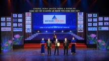 Đất Xanh Bắc Trung Bộ được vinh danh “Thương hiệu vàng Việt Nam” năm 2021