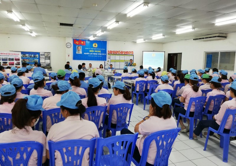Hội nghị người lao động tại C&amp;ocirc;ng ty TNHH Điện tử Asti H&amp;agrave; Nội