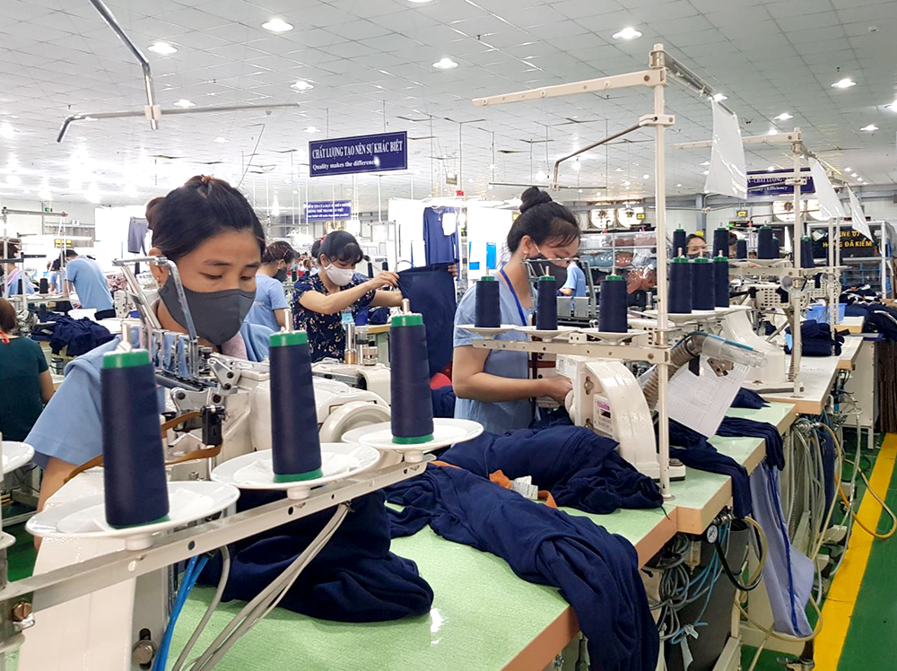 Sản xuất quần &amp;aacute;o xuất khẩu của C&amp;ocirc;ng ty TNHH dệt may Thygesen Việt Nam