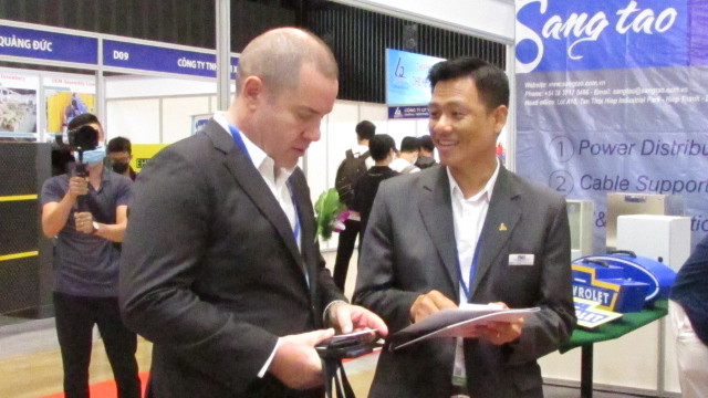 C&amp;aacute;c đối t&amp;aacute;c DN nước ngo&amp;agrave;i cũng rất quan t&amp;acirc;m đến sản phẩm của c&amp;aacute;c DN Việt Nam