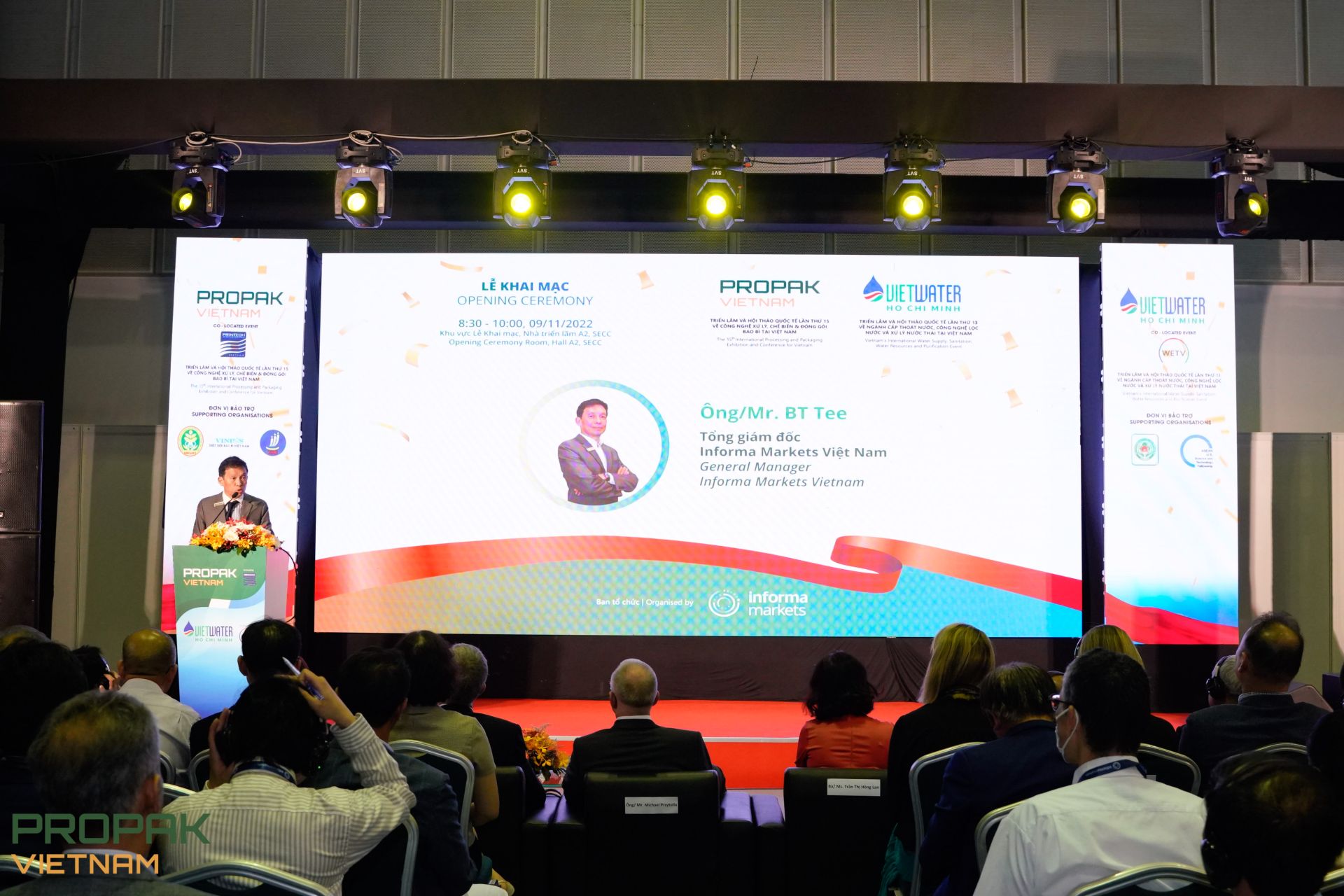 Ông BT Tee - Tổng giám đốc Công ty Informa Markets Việt Nam Ông BT Tee - Tổng giám đốc Công ty Informa Markets Việt Nam