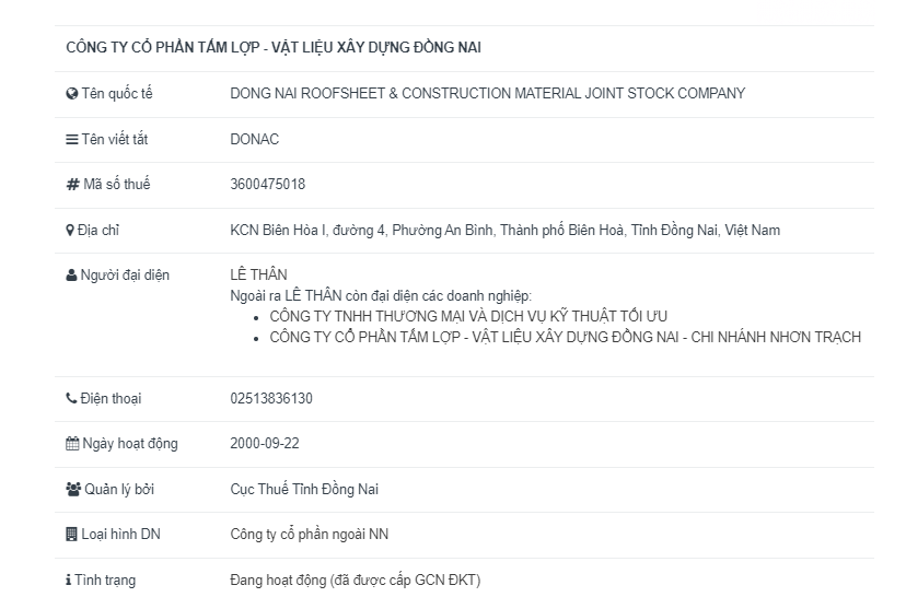 Tấm lợp vật liệu x&amp;acirc;y dựng Đồng Nai bị xử phạt v&amp;igrave; sai phạm trong lĩnh vực chứng kho&amp;aacute;n