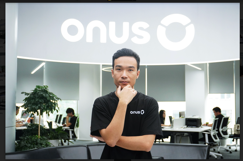 &amp;Ocirc;ng Trần Quang Chiến - nh&amp;agrave; s&amp;aacute;ng lập ONUSChain.