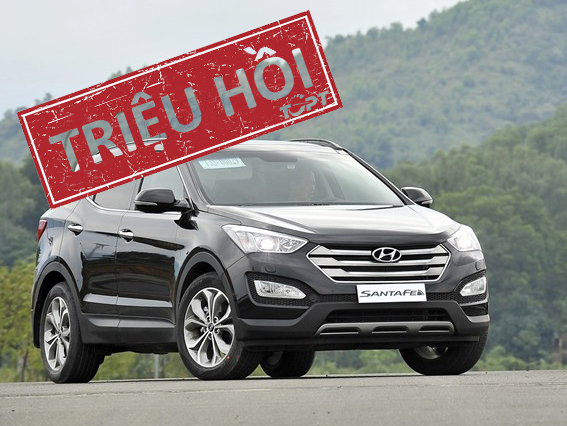 Hyundai Santa Fe bị triệu hồi tr&amp;ecirc;n to&amp;agrave;n cầu v&amp;igrave; lỗi hệ thống ABS