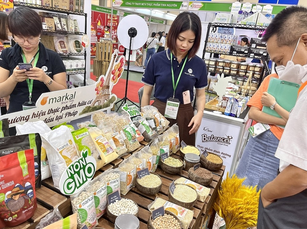 Đề án sẽ hỗ trợ doanh nghiệp tham gia các chương trình xúc tiến thương mại. Ảnh H.Dịu Đề án sẽ hỗ trợ doanh nghiệp tham gia các chương trình xúc tiến thương mại. Ảnh H.Dịu