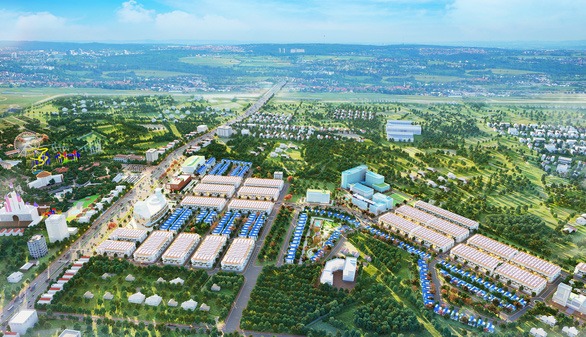 Phối cảnh Đại đ&amp;ocirc; thị Felicia City B&amp;igrave;nh Phước (Khu đ&amp;ocirc; thị TM-DV Mỹ Lệ)