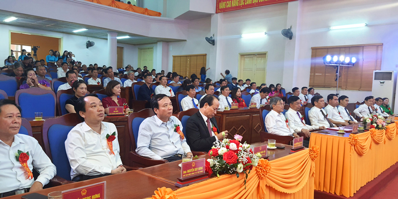 Quang cảnh buổi tại buổi lễ