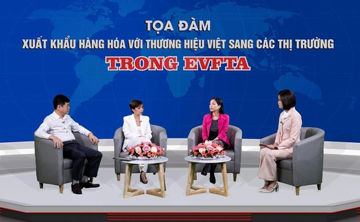 Toạ đ&amp;agrave;m Xuất khẩu h&amp;agrave;ng ho&amp;aacute; với thương hiệu Việt sang c&amp;aacute;c thị trường trong EVFTA.