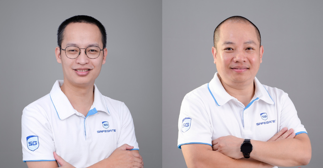 SafeGate l&amp;agrave; startup mới của c&amp;aacute;c cựu l&amp;atilde;nh đạo Bkav Ng&amp;ocirc; Tuấn Anh (tr&amp;aacute;i) v&amp;agrave; Vũ Thanh Thắng (Phải).