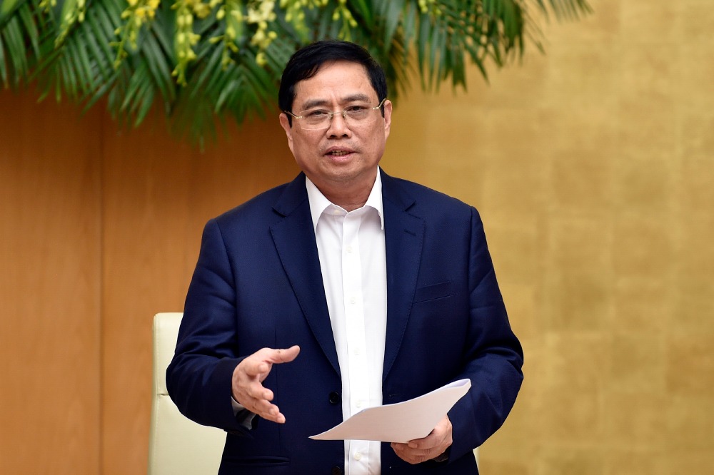 Thủ tướng Phạm Minh Ch&amp;iacute;nh đề cập đến những bất cập, kh&amp;oacute; khăn li&amp;ecirc;n quan đến thị trường chứng kho&amp;aacute;n, tr&amp;aacute;i phiếu doanh nghiệp, bất động sản.