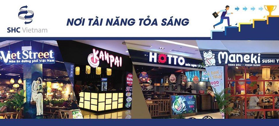 Một số thương thiệu thuộc sở hữu của SHC Việt Nam